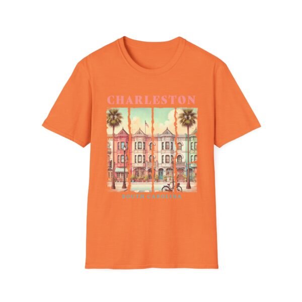 Charleston Vintage T-Shirt, Unisex Tee, Softstyle Apparel, Travel Souvenir, Summer Fashion, Gift for Beach Lovers - Image 17