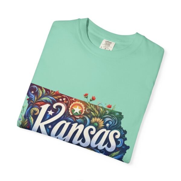 Kansas Floral Unisex T-Shirt, Graphic Tee, Gift for Kansans, State Pride Shirt, Casual Wear, Summer Shirt - Image 57