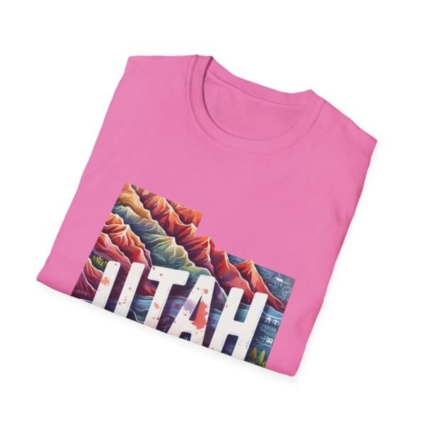 Utah Adventure T-Shirt, Unisex Softstyle Tee, Vintage Nature Shirt, Travel Gift, Summer Attire, Outdoor Lover Apparel - Image 124