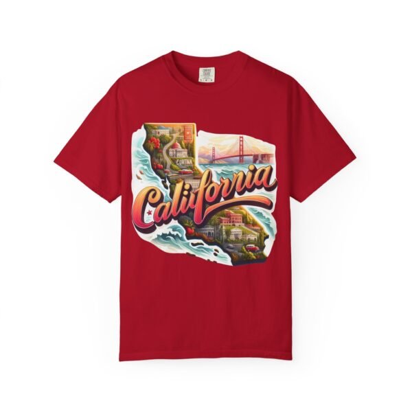California Graphic Unisex T-Shirt, Vintage California Tee, Casual Streetwear, Beachwear, Gifts for Travelers - Image 85