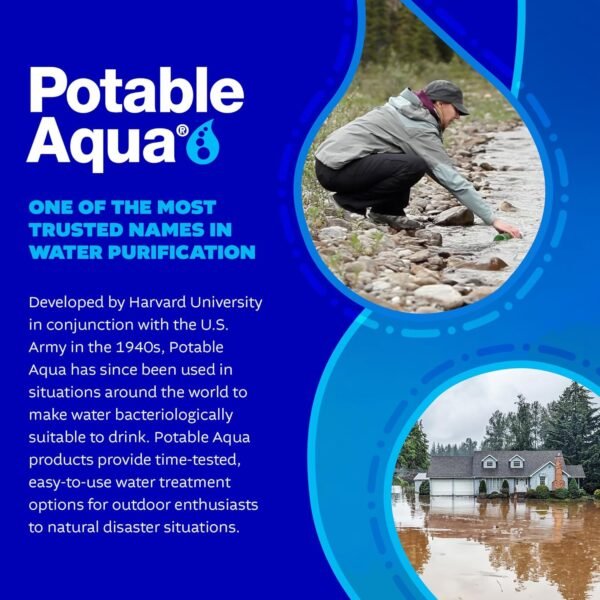 Potable Aqua Water Purification Tablets, Portable ... - Image 7