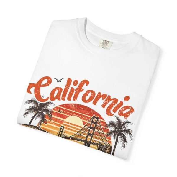 California Dreamin' Unisex Garment-Dyed T-Shirt, Vintage Style Tee, Summer Apparel, Beachwear, Tourist Souvenir, Gift for Travelers - Image 12