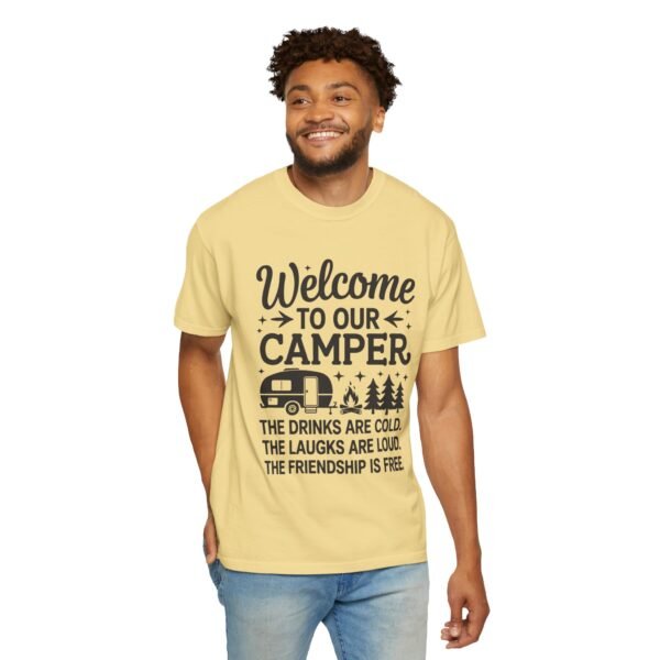 Welcome to Our Camper T-shirt, Casual Camping Tee, Unisex Outdoor Apparel, Gift for Campers, Funny Travel Shirt, Summer Adventure Top - Image 36