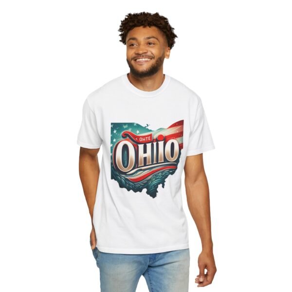 Ohio Vintage T-Shirt | Unisex Garment-Dyed Tee | Perfect for Summer, Festivals, and Casual Wear | Great Gift for Ohio Lovers - Image 10