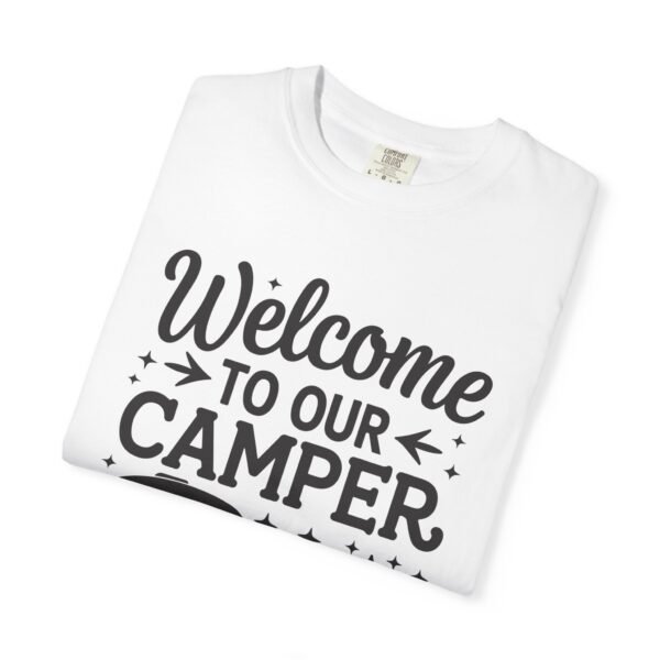 Welcome to Our Camper T-shirt, Casual Camping Tee, Unisex Outdoor Apparel, Gift for Campers, Funny Travel Shirt, Summer Adventure Top - Image 9