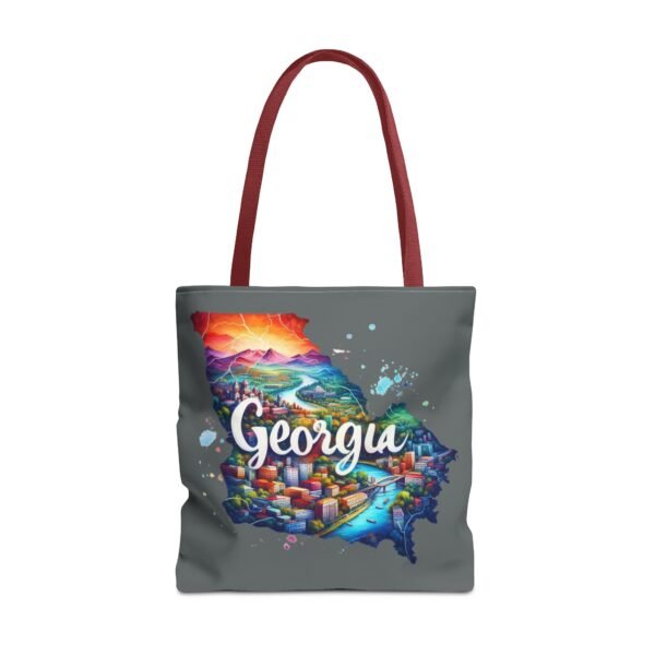 Georgia Tote Bag, Colorful State Map Tote, Travel Bag, Gift for Travelers, Stylish Grocery Tote, Eco-Friendly Bag - Image 26