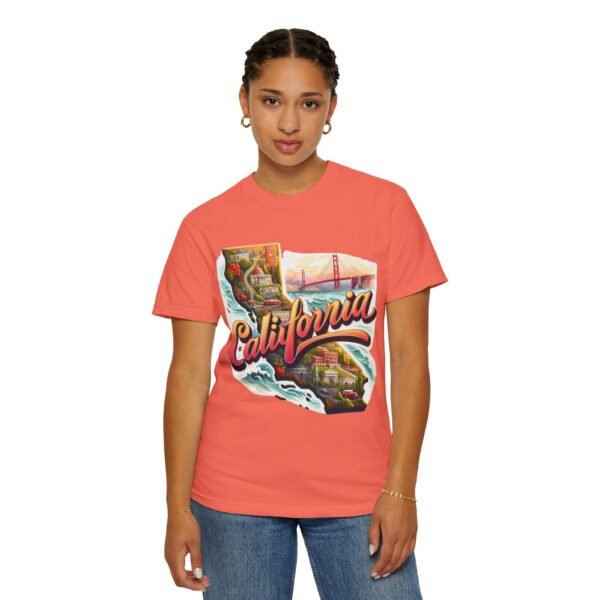 California Graphic Unisex T-Shirt, Vintage California Tee, Casual Streetwear, Beachwear, Gifts for Travelers - Image 5