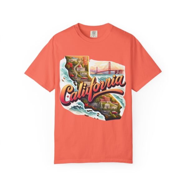 California Graphic Unisex T-Shirt, Vintage California Tee, Casual Streetwear, Beachwear, Gifts for Travelers - Image 2