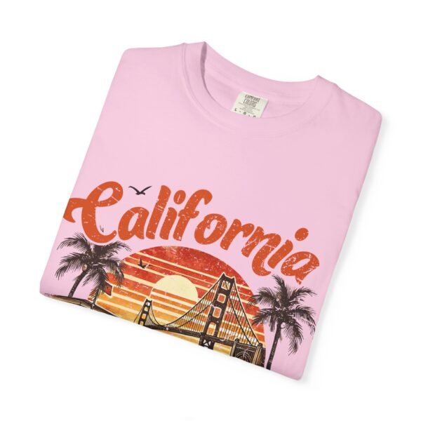 California Dreamin' Unisex Garment-Dyed T-Shirt, Vintage Style Tee, Summer Apparel, Beachwear, Tourist Souvenir, Gift for Travelers - Image 111