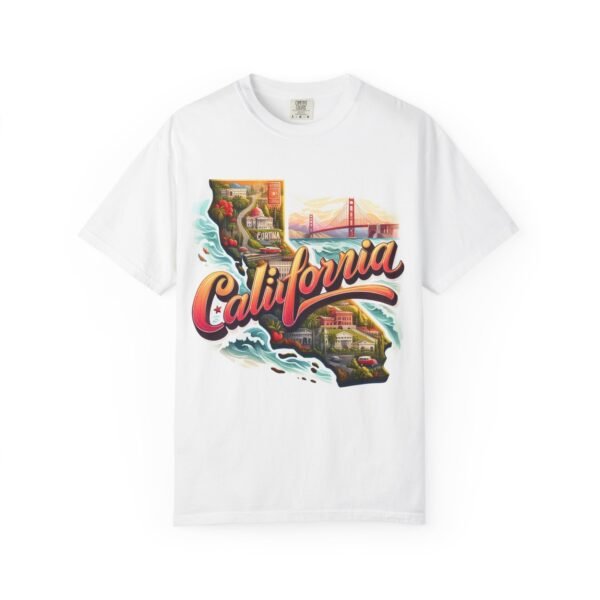 California Graphic Unisex T-Shirt, Vintage California Tee, Casual Streetwear, Beachwear, Gifts for Travelers - Image 8