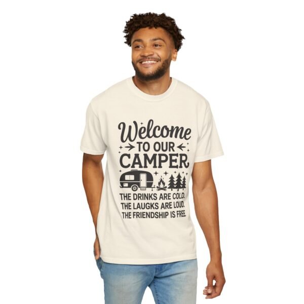 Welcome to Our Camper T-shirt, Casual Camping Tee, Unisex Outdoor Apparel, Gift for Campers, Funny Travel Shirt, Summer Adventure Top - Image 24