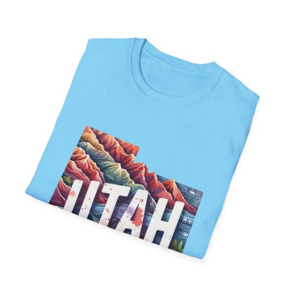 Utah Adventure T-Shirt, Unisex Softstyle Tee, Vintage Nature Shirt, Travel Gift, Summer Attire, Outdoor Lover Apparel - Image 68