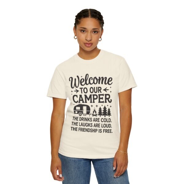 Welcome to Our Camper T-shirt, Casual Camping Tee, Unisex Outdoor Apparel, Gift for Campers, Funny Travel Shirt, Summer Adventure Top - Image 22