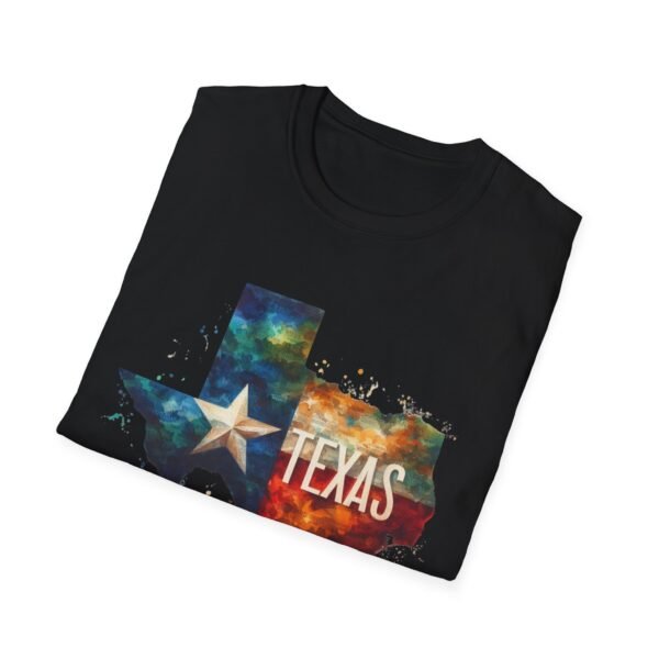 Texas Galaxy Unisex Softstyle T-Shirt, Gift for Texas Fans, Casual Wear, State Pride Shirt, Summer Outfit, Birthday Gift - Image 18