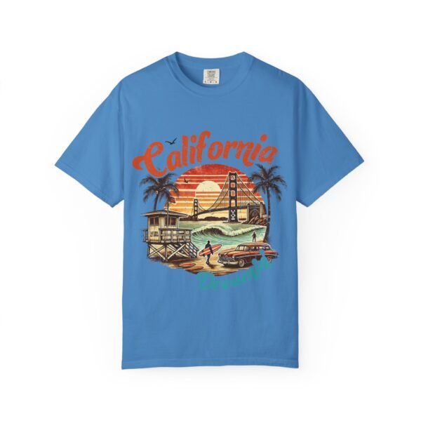 California Dreamin' Unisex Garment-Dyed T-Shirt, Vintage Style Tee, Summer Apparel, Beachwear, Tourist Souvenir, Gift for Travelers - Image 82
