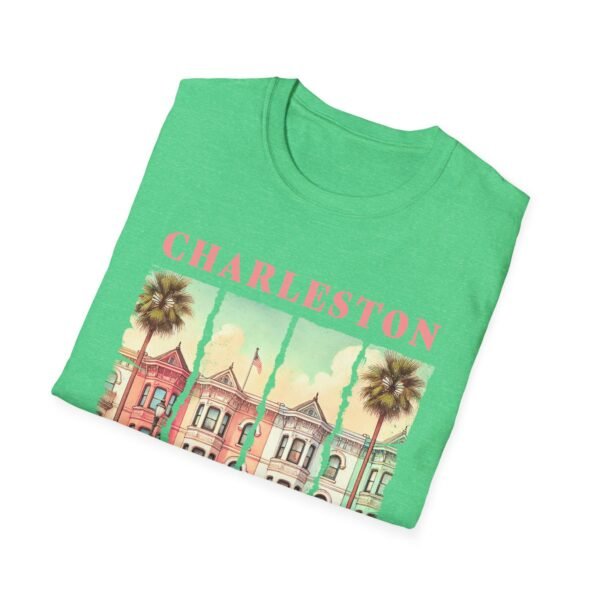 Charleston Vintage T-Shirt, Unisex Tee, Softstyle Apparel, Travel Souvenir, Summer Fashion, Gift for Beach Lovers - Image 68