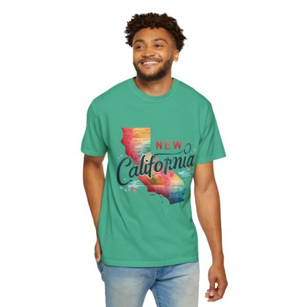 New California Unisex Garment-Dyed T-Shirt, Vintage California Tee, Summer Apparel, Travel Souvenir, Gift for Californians - Image 36