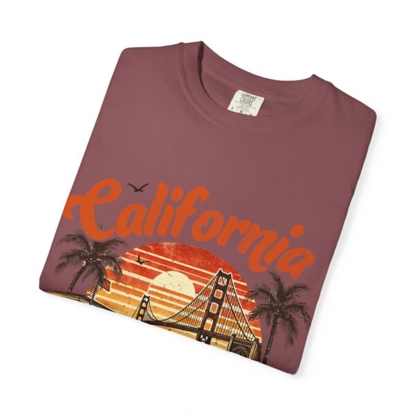 California Dreamin' Unisex Garment-Dyed T-Shirt, Vintage Style Tee, Summer Apparel, Beachwear, Tourist Souvenir, Gift for Travelers - Image 30