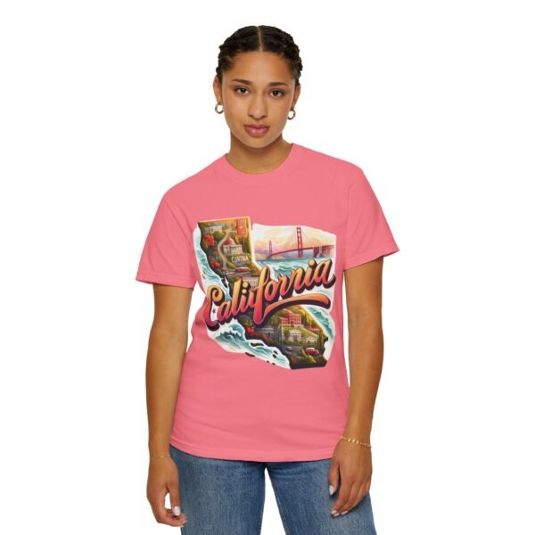 California Graphic Unisex T-Shirt, Vintage California Tee, Casual Streetwear, Beachwear, Gifts for Travelers - Image 74