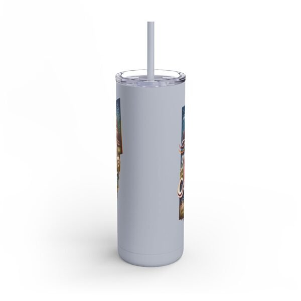 Ohio-themed Skinny Matte Tumbler, Stylish Travel Mug, Personalized Gift, Drinkware for Any Occasion, Home and Office Decor, Unique [...] - Image 39