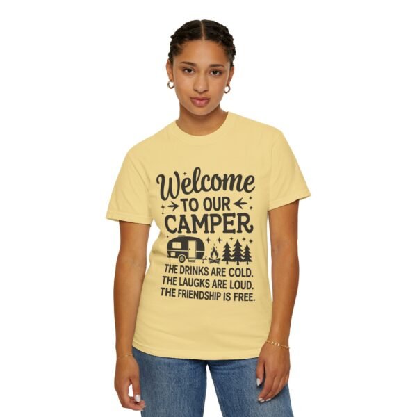 Welcome to Our Camper T-shirt, Casual Camping Tee, Unisex Outdoor Apparel, Gift for Campers, Funny Travel Shirt, Summer Adventure Top - Image 34