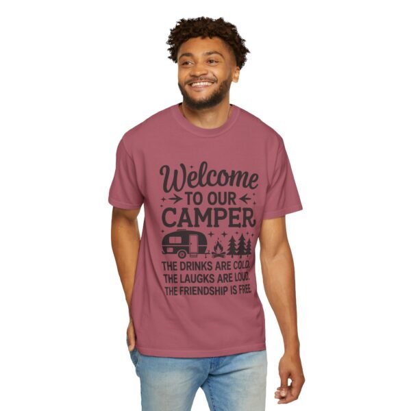 Welcome to Our Camper T-shirt, Casual Camping Tee, Unisex Outdoor Apparel, Gift for Campers, Funny Travel Shirt, Summer Adventure Top - Image 78