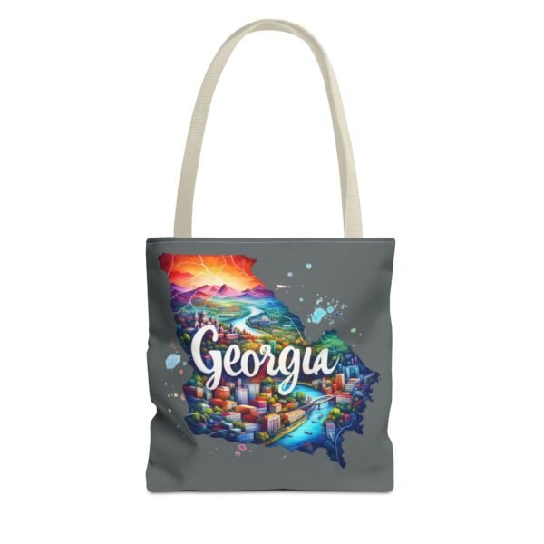 Georgia Tote Bag, Colorful State Map Tote, Travel Bag, Gift for Travelers, Stylish Grocery Tote, Eco-Friendly Bag - Image 46