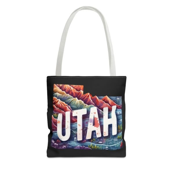 Utah Landscape Tote Bag, Eco-Friendly Shopping, Travel Accessory, Gift for Adventurers, Modern Design, AOP Tote - Image 25