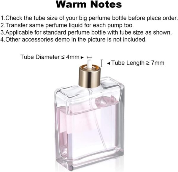 Travel Refillable Perfume Atomisers, 5ML, 3 Pcs Mi... - Image 5