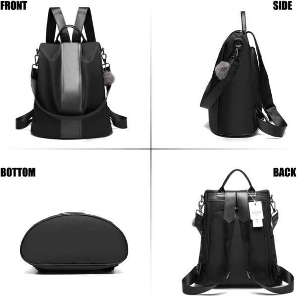 PINCNEL Women Backpack Purse Waterproof Nylon Anti... - Image 5