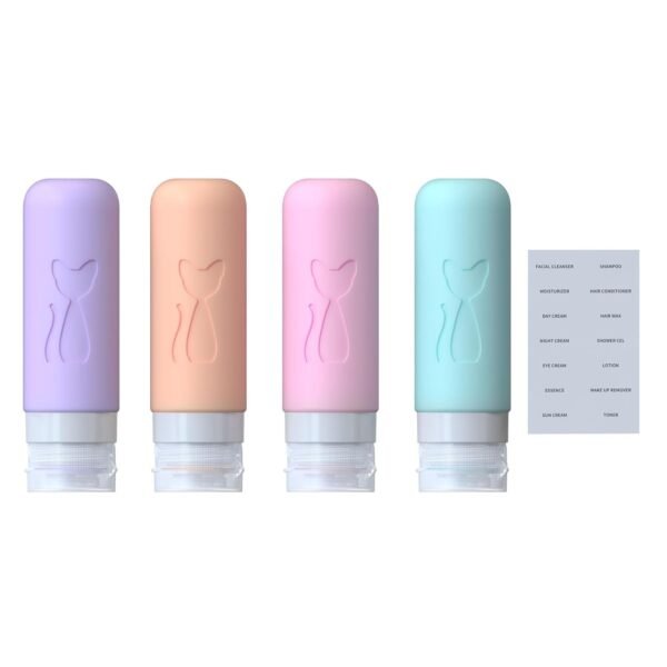 TSA Approved 3oz Leakproof Travel Bottles for Toil... - Image 3