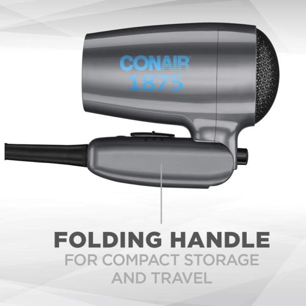 Conair Travel Hair Dryer with Dual Voltage, 1875W ... - Image 4