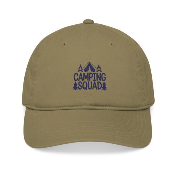 Organic Camping Squad Baseball Cap, Adjustable Hat for Outdoors Lovers, Gift for Nature Enthusiasts, Hiking Gear, Summer Accessories - Image 7
