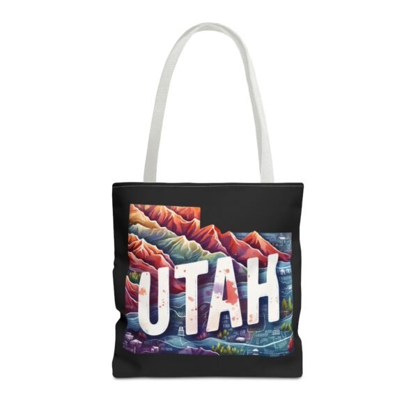 Utah Landscape Tote Bag, Eco-Friendly Shopping, Travel Accessory, Gift for Adventurers, Modern Design, AOP Tote - Image 29