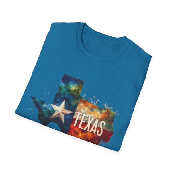 Texas Galaxy Unisex Softstyle T-Shirt, Gift for Texas Fans, Casual Wear, State Pride Shirt, Summer Outfit, Birthday Gift - Image 81
