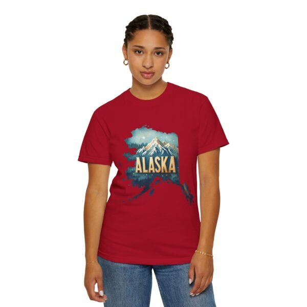 Alaska Vintage T-Shirt | Unisex Garment-Dyed Tee, Men's and Women's Wear, Travel Souvenir, Nature Lovers, Gift for Adventure Seekers - Image 84