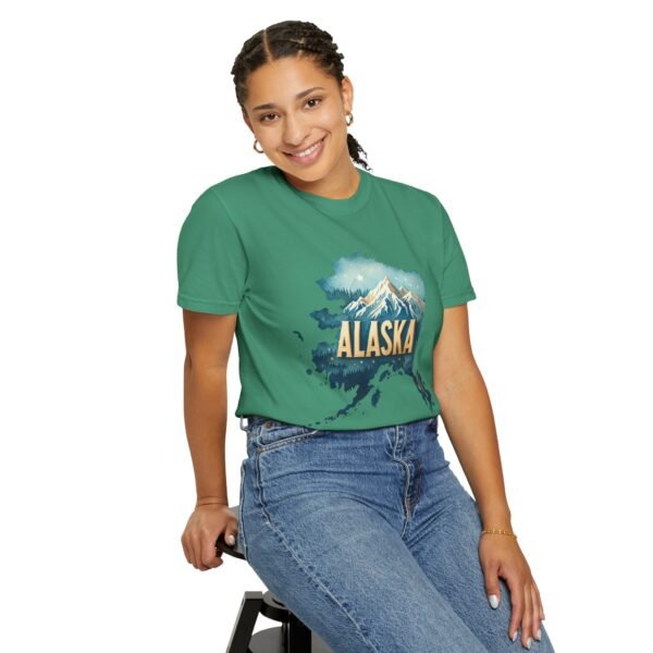 Alaska Vintage T-Shirt | Unisex Garment-Dyed Tee, Men's and Women's Wear, Travel Souvenir, Nature Lovers, Gift for Adventure Seekers - Image 30