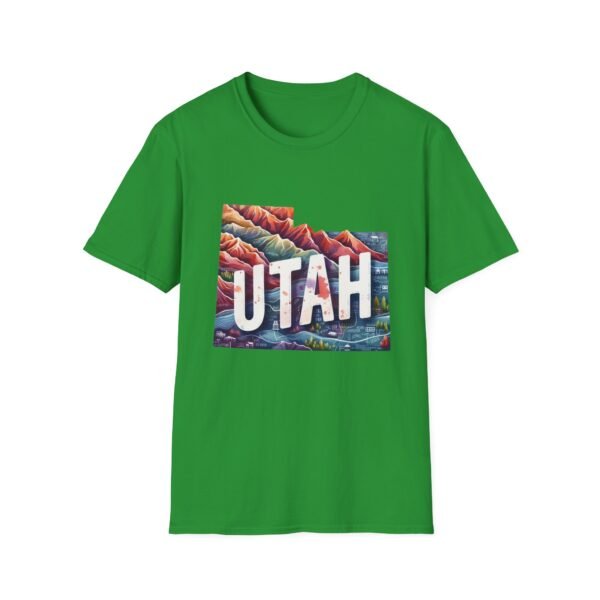 Utah Adventure T-Shirt, Unisex Softstyle Tee, Vintage Nature Shirt, Travel Gift, Summer Attire, Outdoor Lover Apparel - Image 41