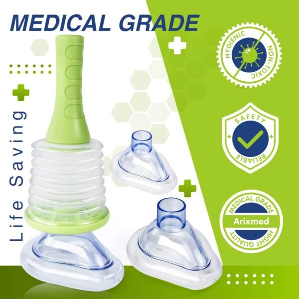 Choking Rescue Device, Portable Airway Suction Dev... - Image 6