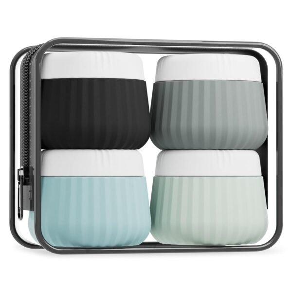 Travel Containers for Toiletries 4 Pack, TSA Appro... - Image 2