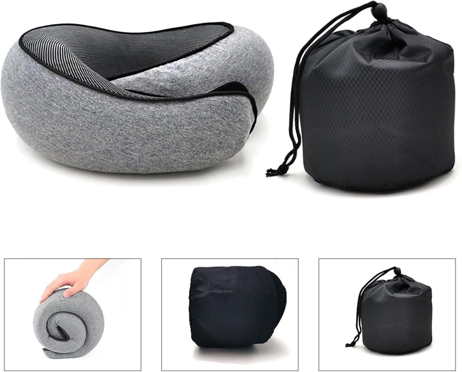 RURING Travel Pillows for Airplanes, Travel Neck P... - Image 7