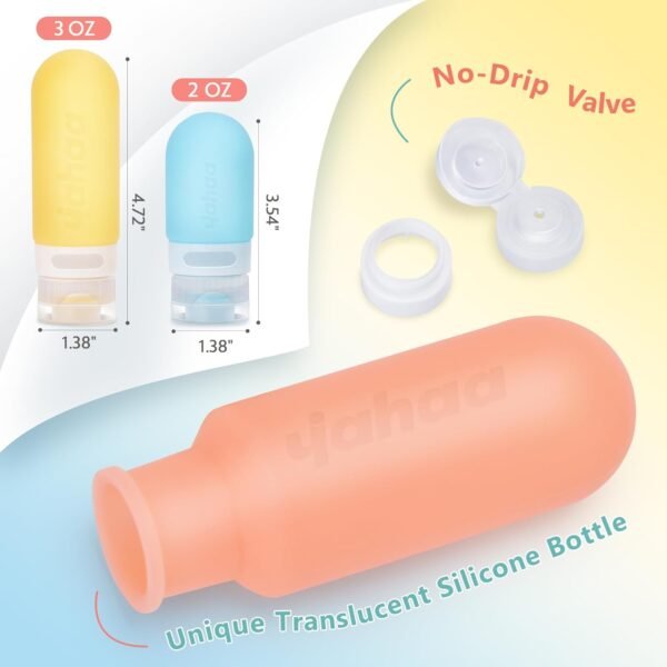 18 Pcs Travel Size Toiletries Set,Leak Proof Squee... - Image 5