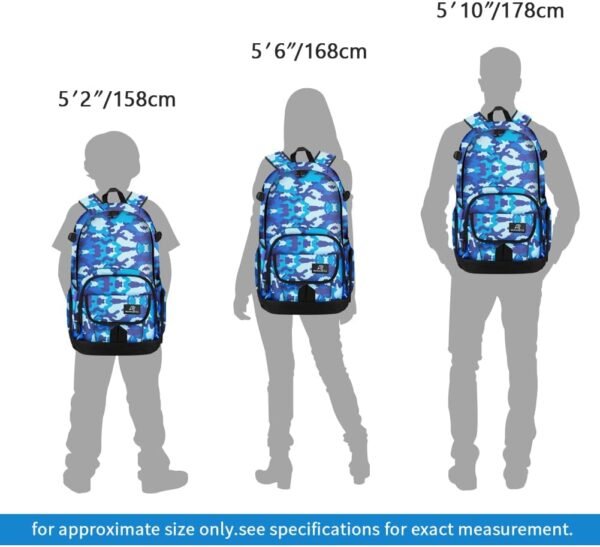 rickyh style School Backpack Travel Bag for Men & ... - Image 6