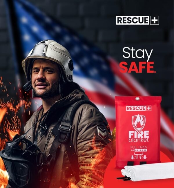 Emergency Fire Blankets – 2 Pack, 40” x 40” Fiberg... - Image 11