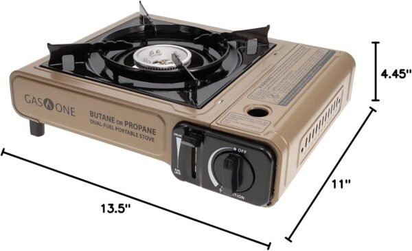 Gas One GS-3400P Propane or Butane Stove Dual Fuel... - Image 9