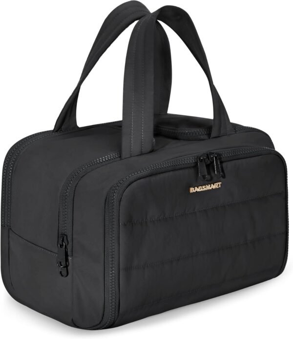 BAGSMART Travel Toiletry Bag, Lightweight Large Wi... - Image 2
