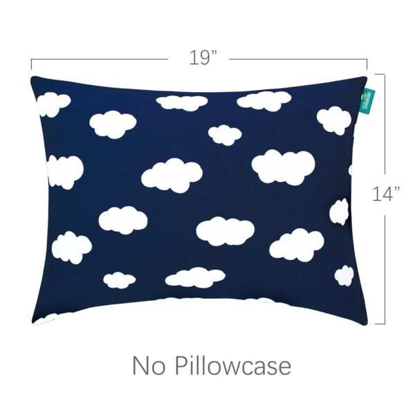 Toddler Pillow for Sleeping, Kid Pillow 14" x 19" ... - Image 5