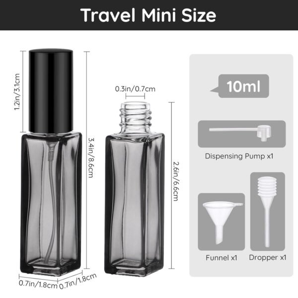 Segbeauty 5 Packs Travel Perfume Bottle Refillable... - Image 5