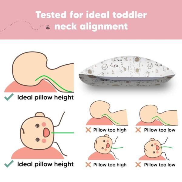 Toddler Pillow with Pillowcase - 13x18 My Little D... - Image 7