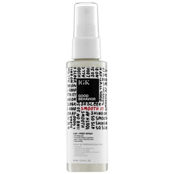 IGK GOOD BEHAVIOR 4-in-1 Prep Spray | Leave In + D... - Image 2